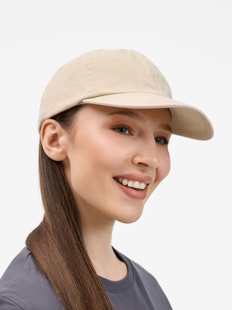 Бейсболка Berwi, бежевая / Миниатюра модельного (1000)