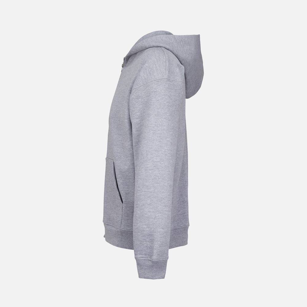 Толстовка унисекс на молнии Jelo, серый меланж / Миниатюра WWW (1000)