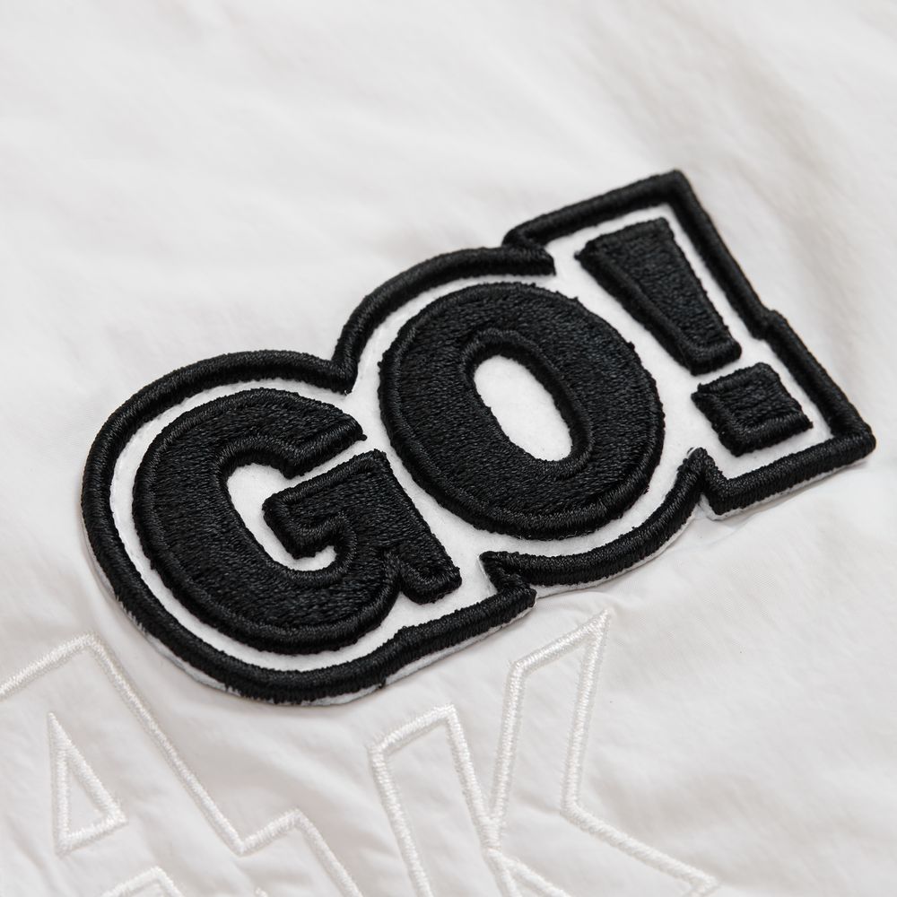 Шеврон из фетра Felt S, белый / Миниатюра нанесения (1000)