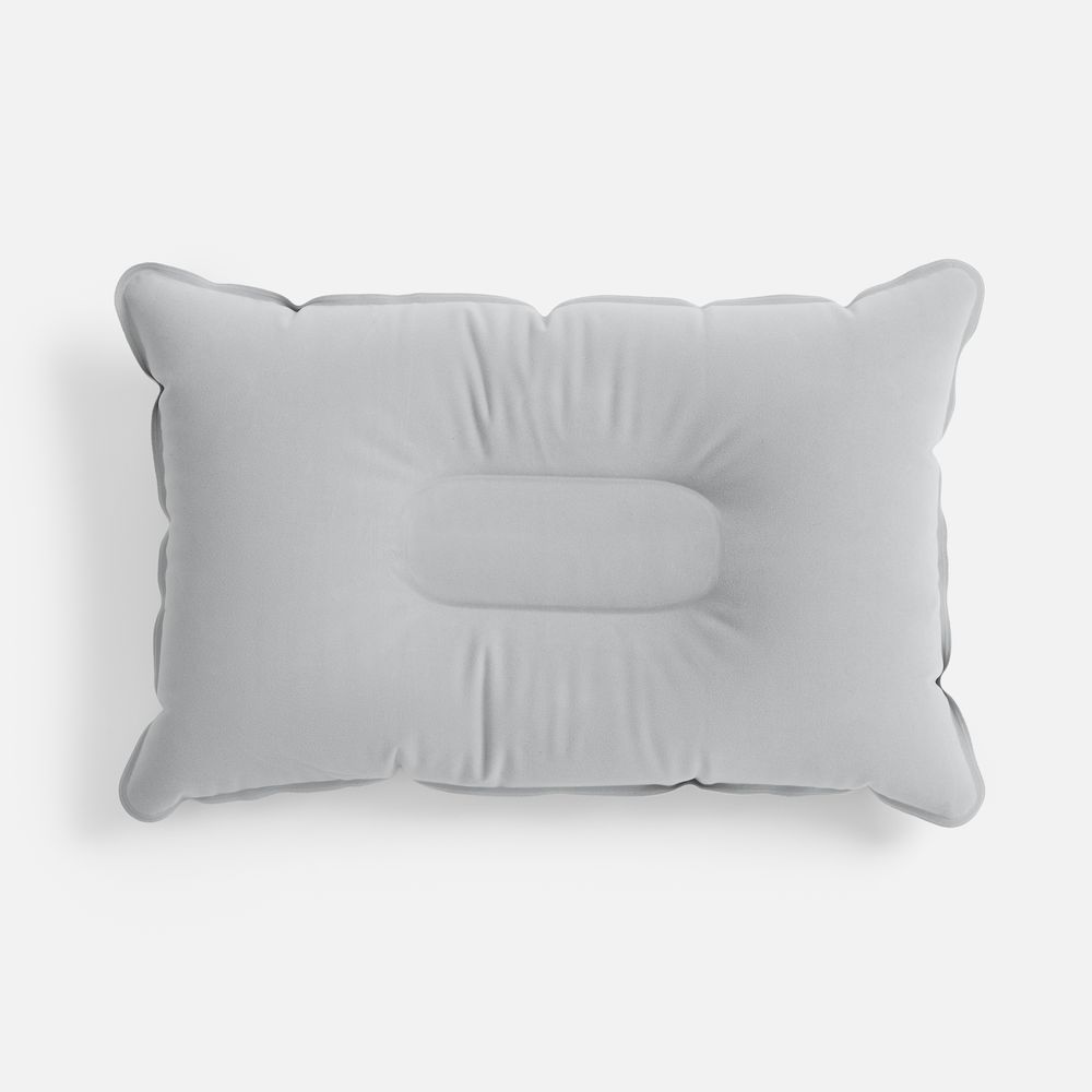 Надувная подушка Pillowish, серая / Миниатюра WWW (1000)