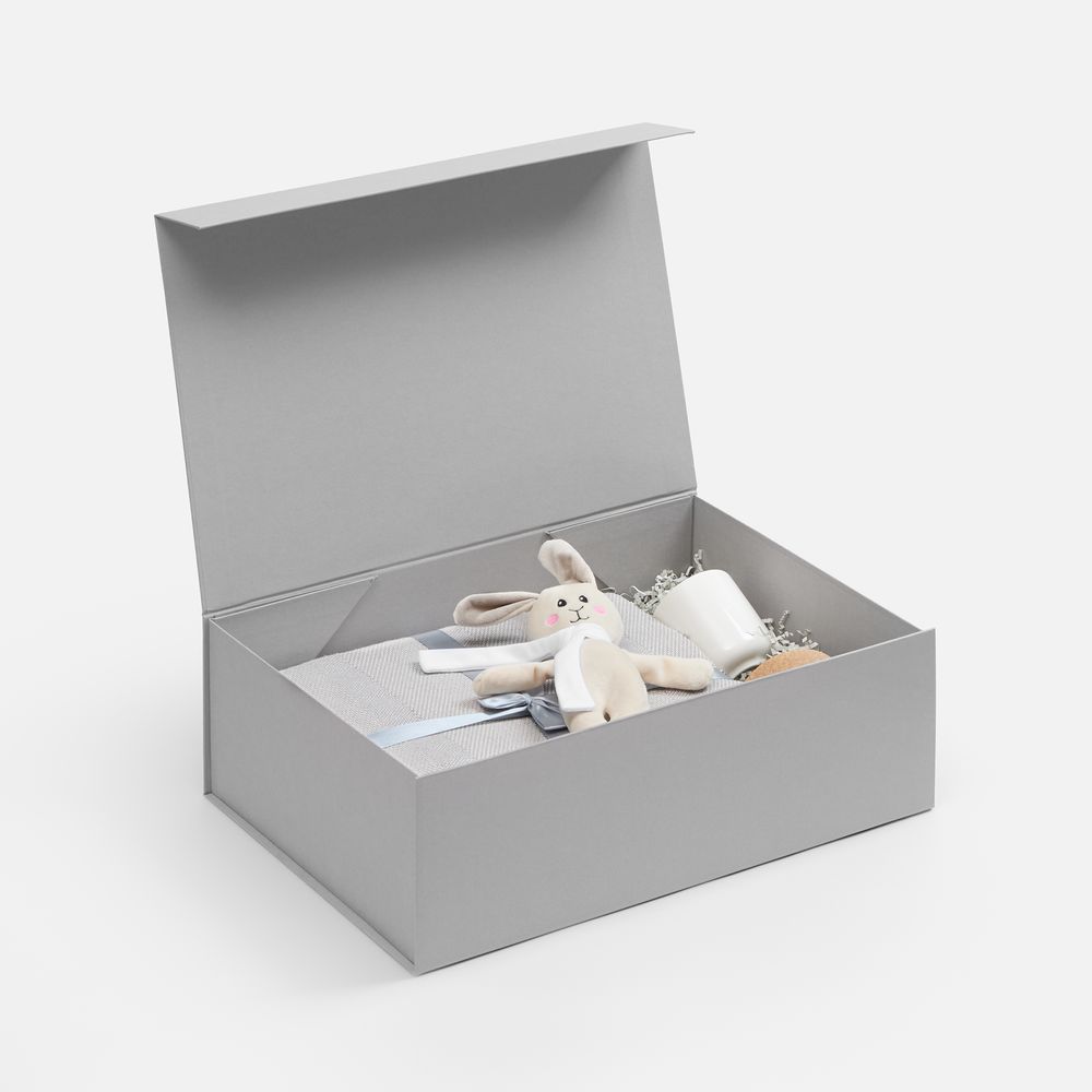 Коробка складная RealBig Fold, серая / Миниатюра WWW (1000)