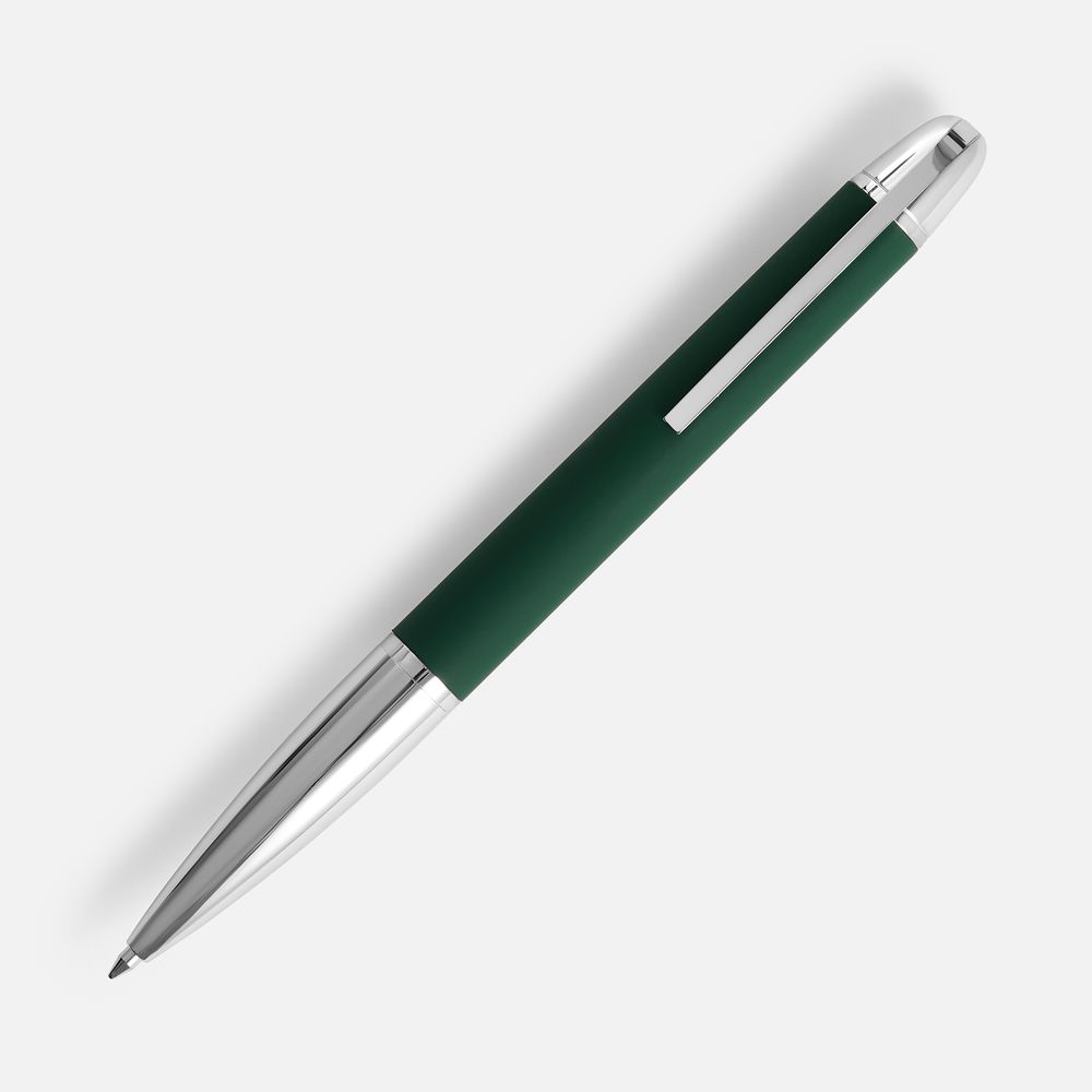 Ручка шариковая Arc Soft Touch, зеленая / Миниатюра WWW (1000)