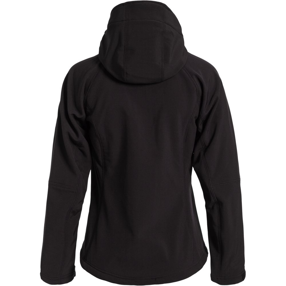 Куртка женская Hooded Softshell черная / Миниатюра WWW (1000)