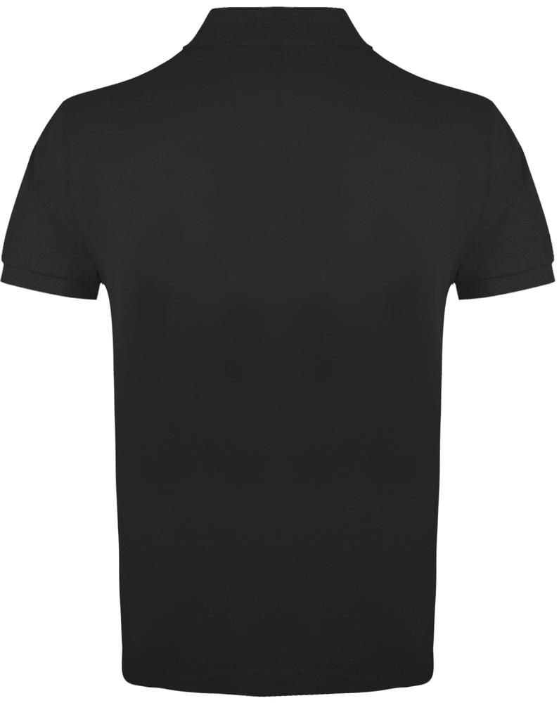 Рубашка поло мужская Prime Men 200 черная / Миниатюра WWW (1000)