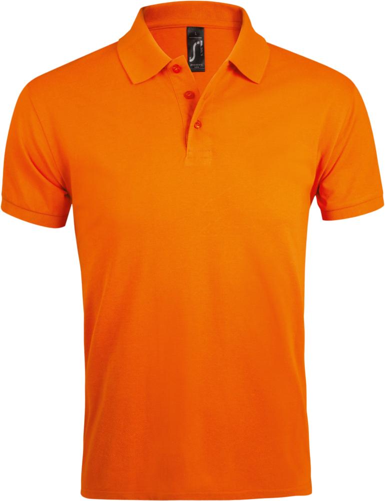 Рубашка поло мужская Prime Men 200 оранжевая / Миниатюра WWW (1000)