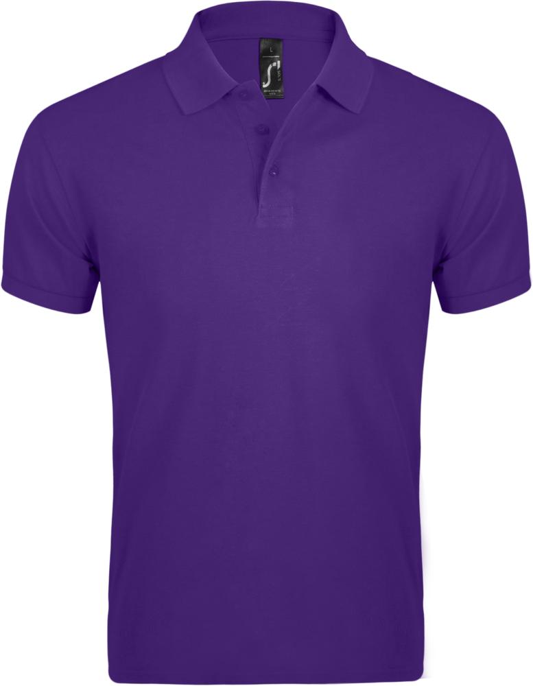 Рубашка поло мужская Prime Men 200 темно-фиолетовая / Миниатюра WWW (1000)