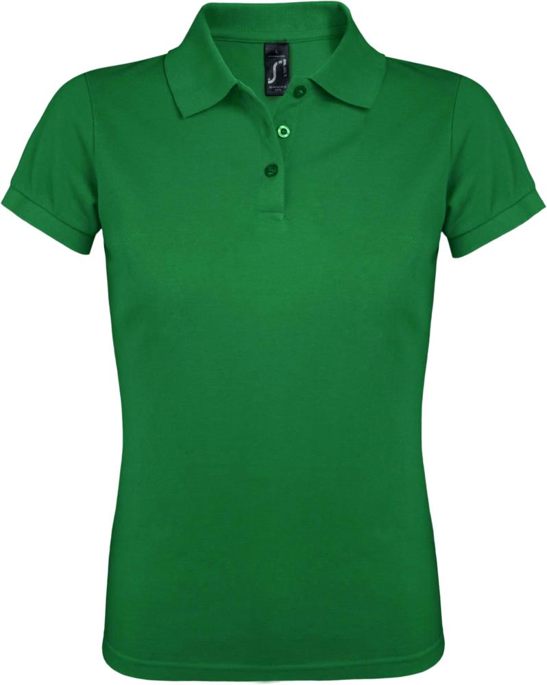Рубашка поло женская Prime Women 200 ярко-зеленая / Миниатюра WWW (1000)