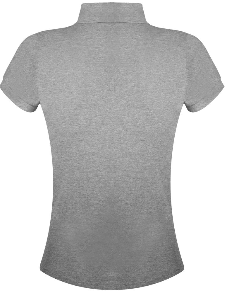 Рубашка поло женская Prime Women 200 серый меланж / Миниатюра WWW (1000)