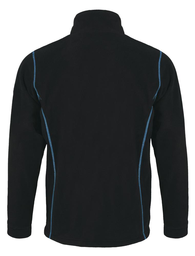 Куртка мужская Nova Men 200, черная с ярко-голубым / Миниатюра WWW (1000)