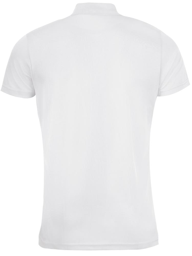 Рубашка поло мужская Performer Men 180 белая / Миниатюра WWW (1000)
