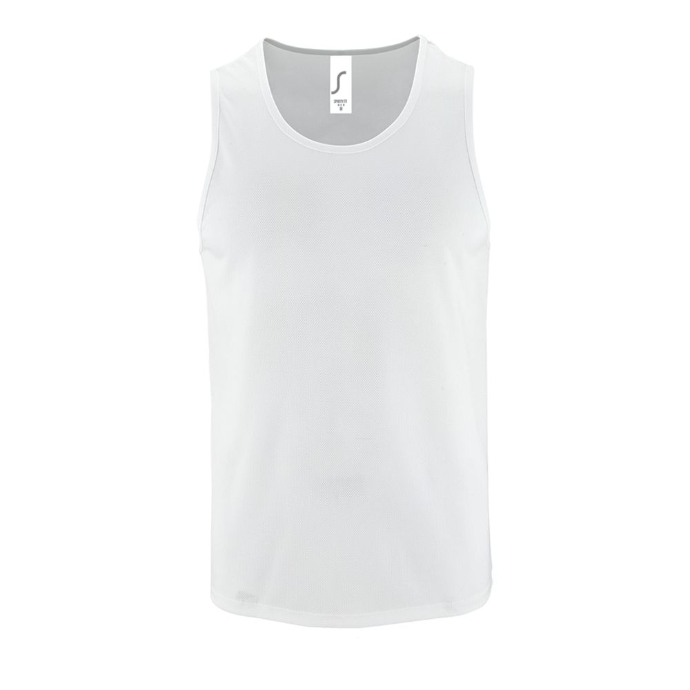 Майка мужская Sporty TT Men, белая / Миниатюра WWW (1000)