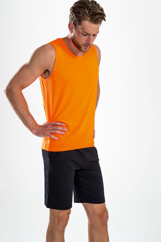 Майка мужская Sporty TT Men, оранжевый неон / Миниатюра WWW (1000)