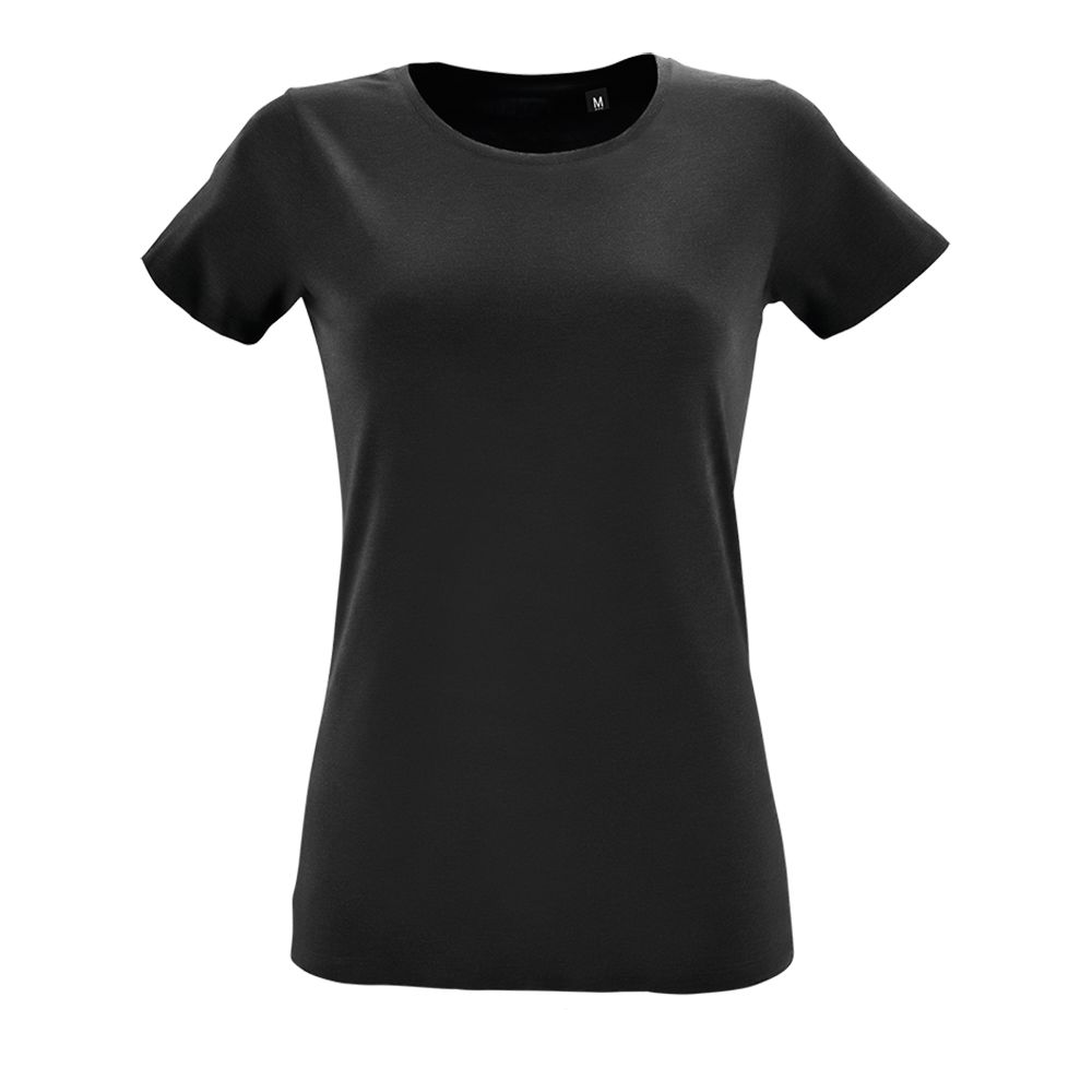 Футболка женская Regent Fit Women, черная / Миниатюра WWW (1000)