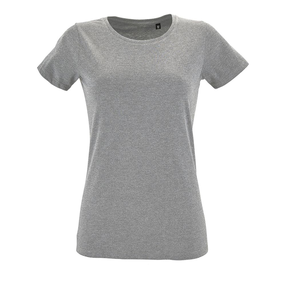 Футболка женская Regent Fit Women, серый меланж / Миниатюра WWW (1000)