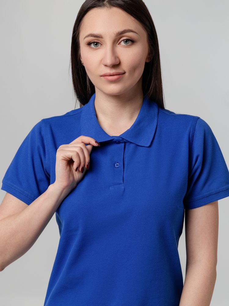 Рубашка поло женская Virma Stretch Lady, ярко-синяя / Миниатюра WWW (1000)
