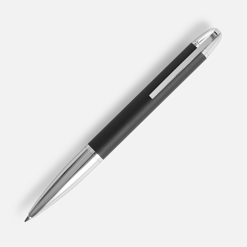 Ручка шариковая Arc Soft Touch, черная / Миниатюра WWW (1000)