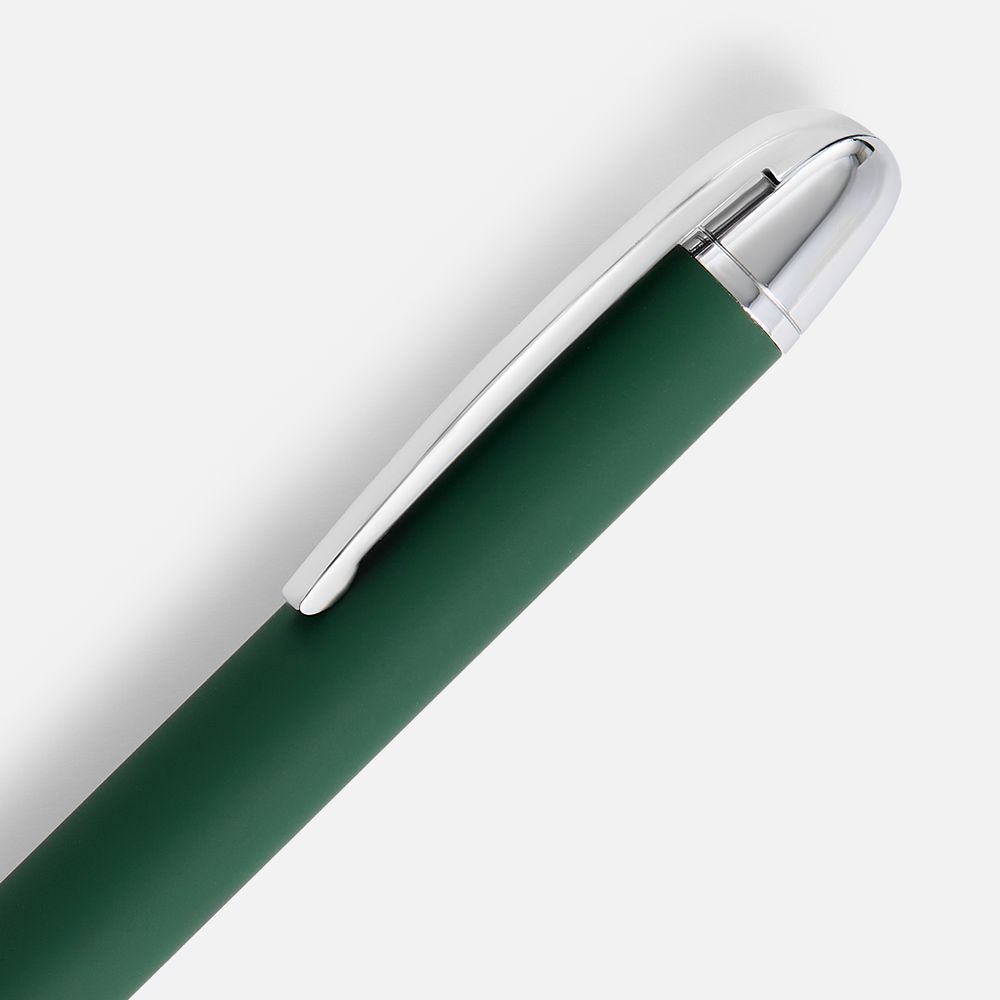 Ручка шариковая Arc Soft Touch, зеленая / Миниатюра WWW (1000)