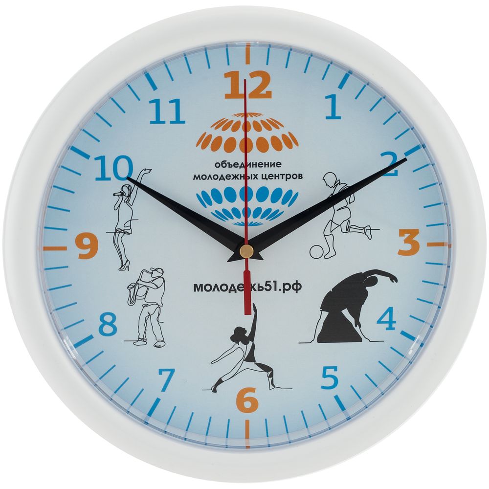 Часы Vivid Small, белые / Миниатюра WWW (1000)