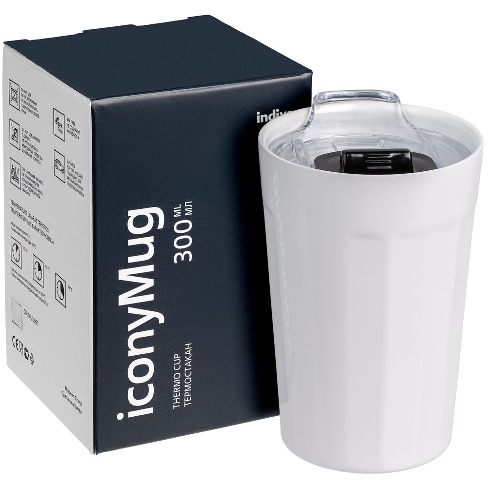 Термостакан iconyMug, белый / Миниатюра WWW (1000)