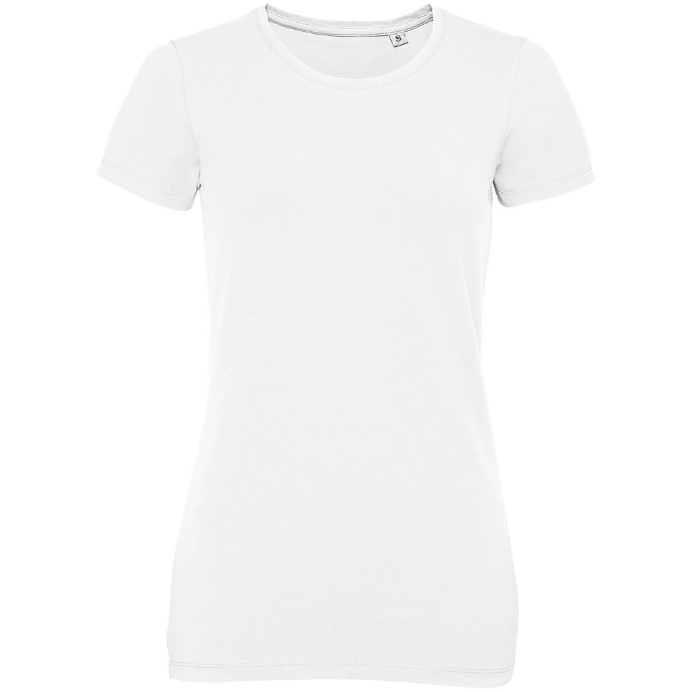 Футболка женская Millenium Stretch Women, белая / Миниатюра WWW (1000)
