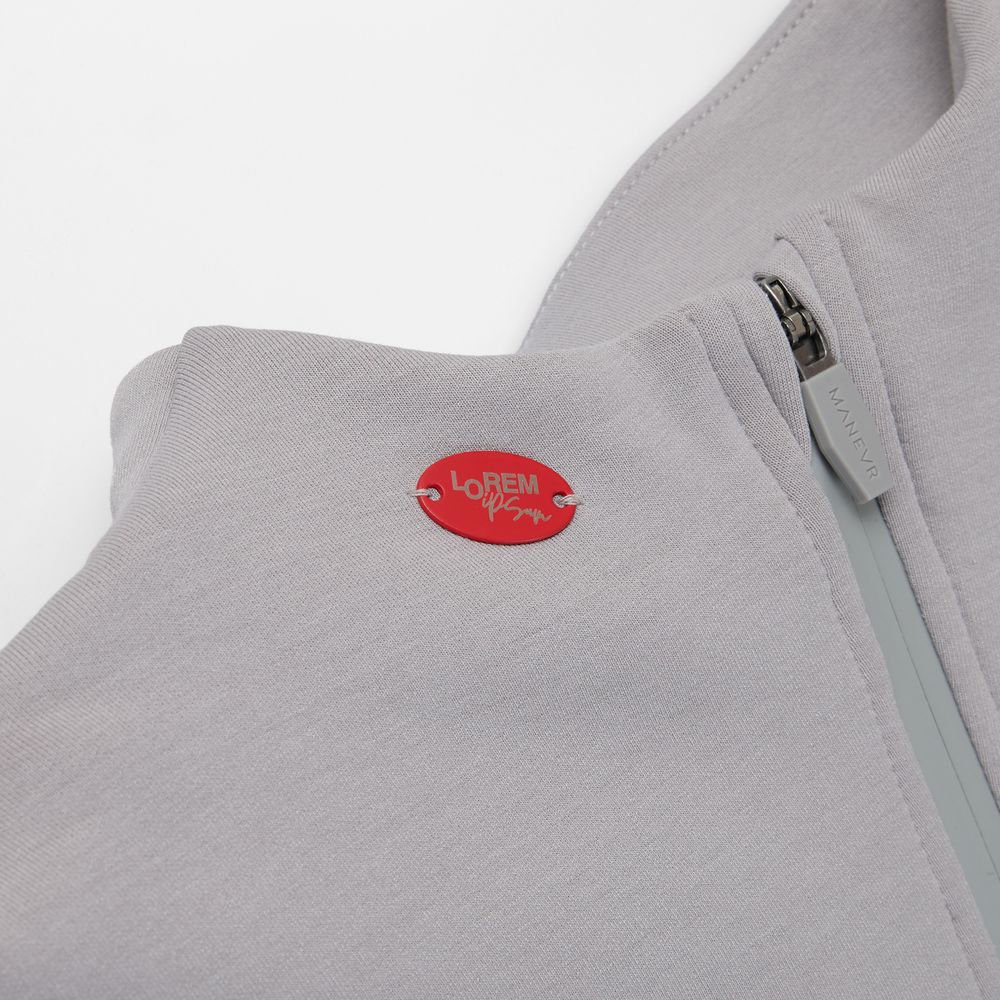 Куртка женская Lovi, серая / Миниатюра нанесения (1000)