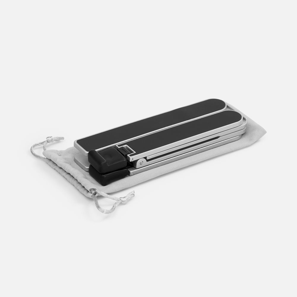 Подставка для ноутбука и планшета Scaffold Compact, серебристый металлик / Миниатюра WWW (1000)