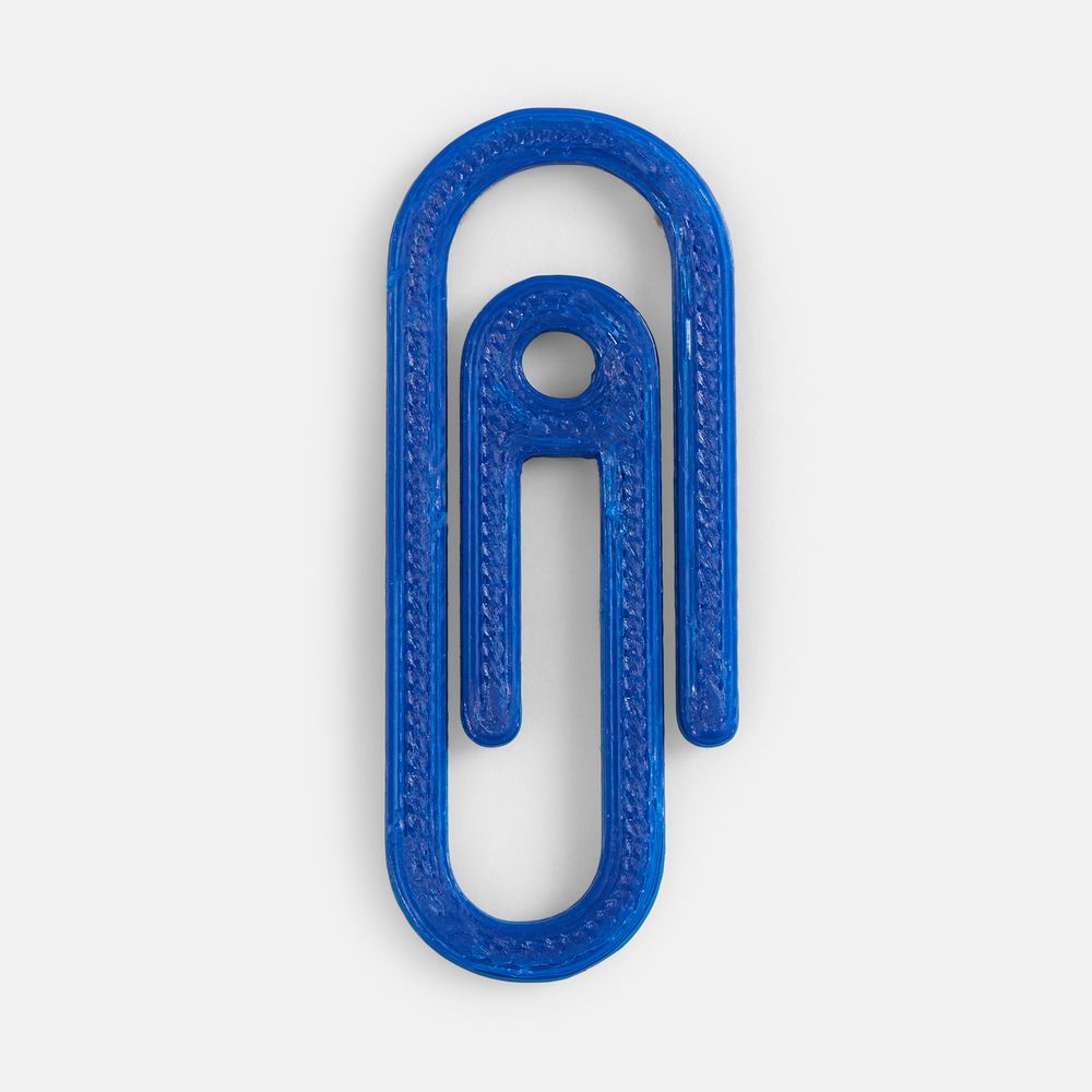 Подвеска Office, 3D-печать на заказ, скрепка / Миниатюра WWW (1000)