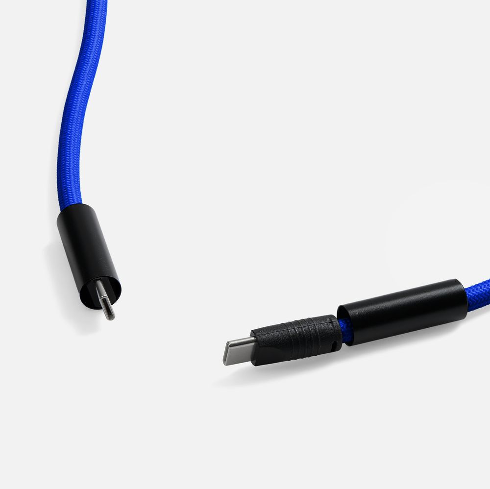 Кабель-ланьярд energyFlex Power Delivery 60 Вт, темно-синий / Миниатюра WWW (1000)