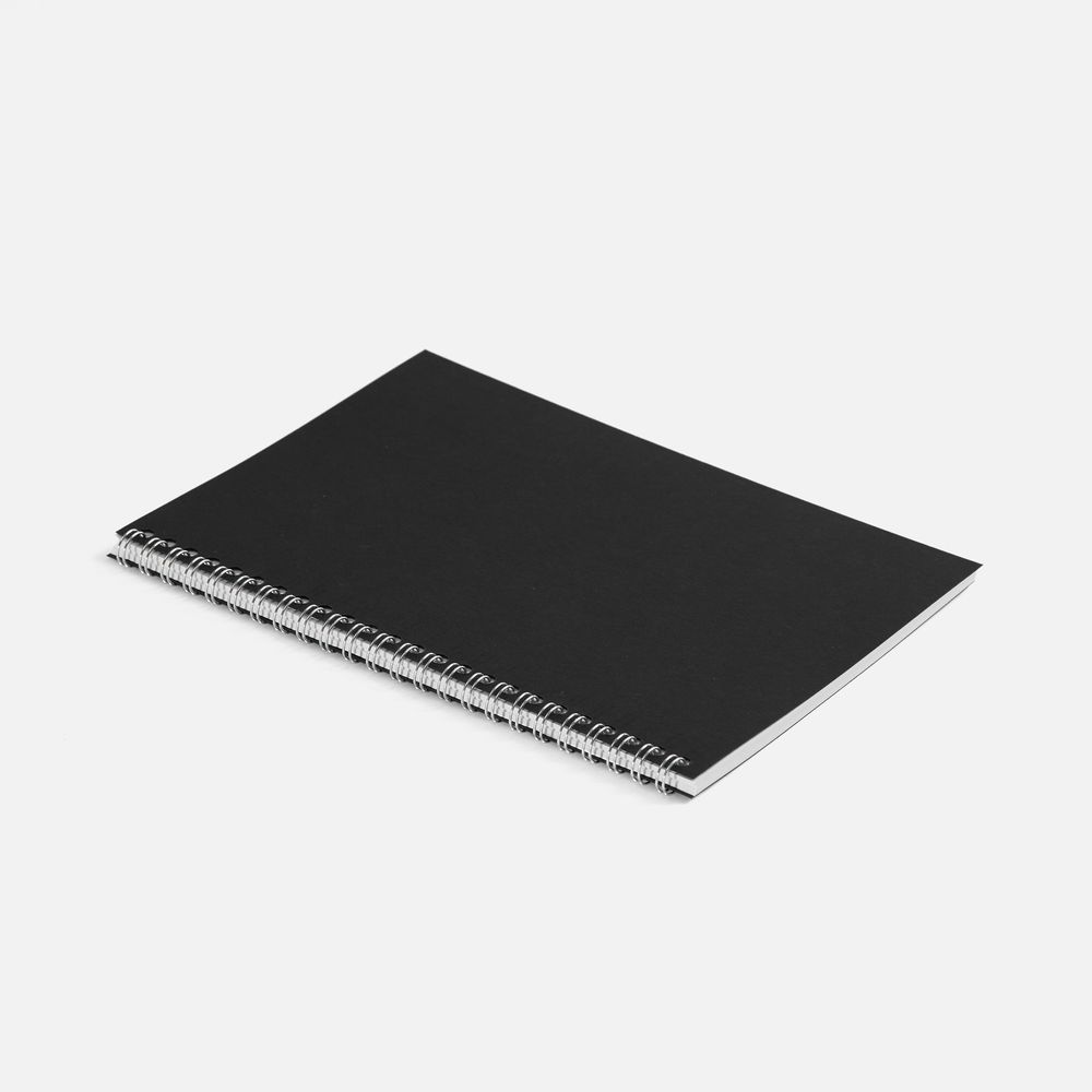 Блокнот Salvador в клетку, черный ver.2 / Миниатюра WWW (1000)