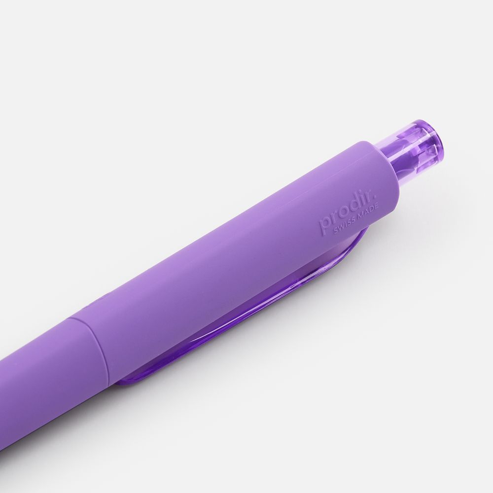 Ручка шариковая Prodir DS8 PRR-T Soft Touch, фиолетовая / Миниатюра WWW (1000)