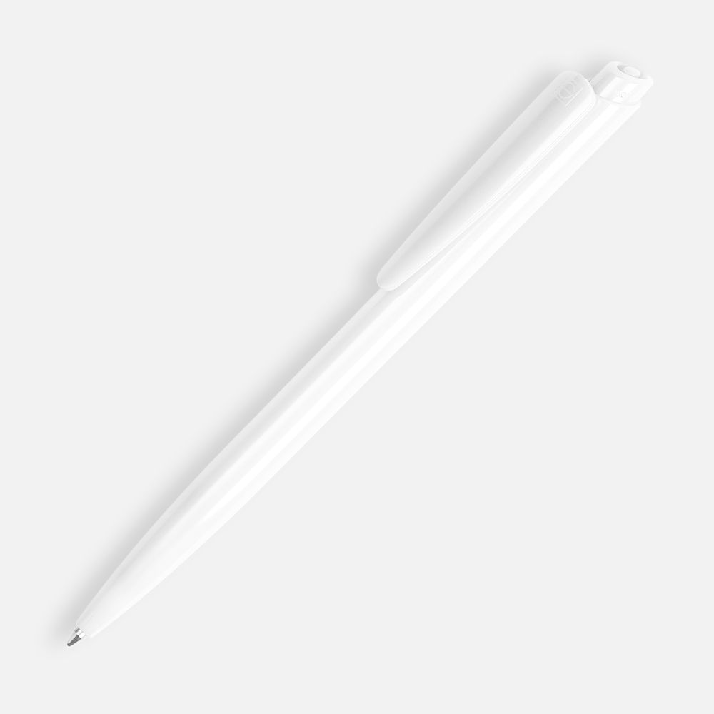 Ручка шариковая Senator Dart Polished, белая / Миниатюра WWW (1000)