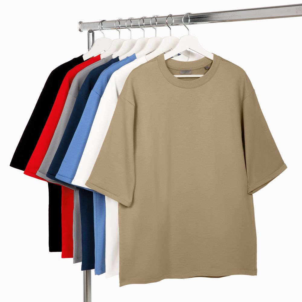 Футболка оверсайз унисекс Kosmos 2.0, красная (алая) / Миниатюра WWW (1000)