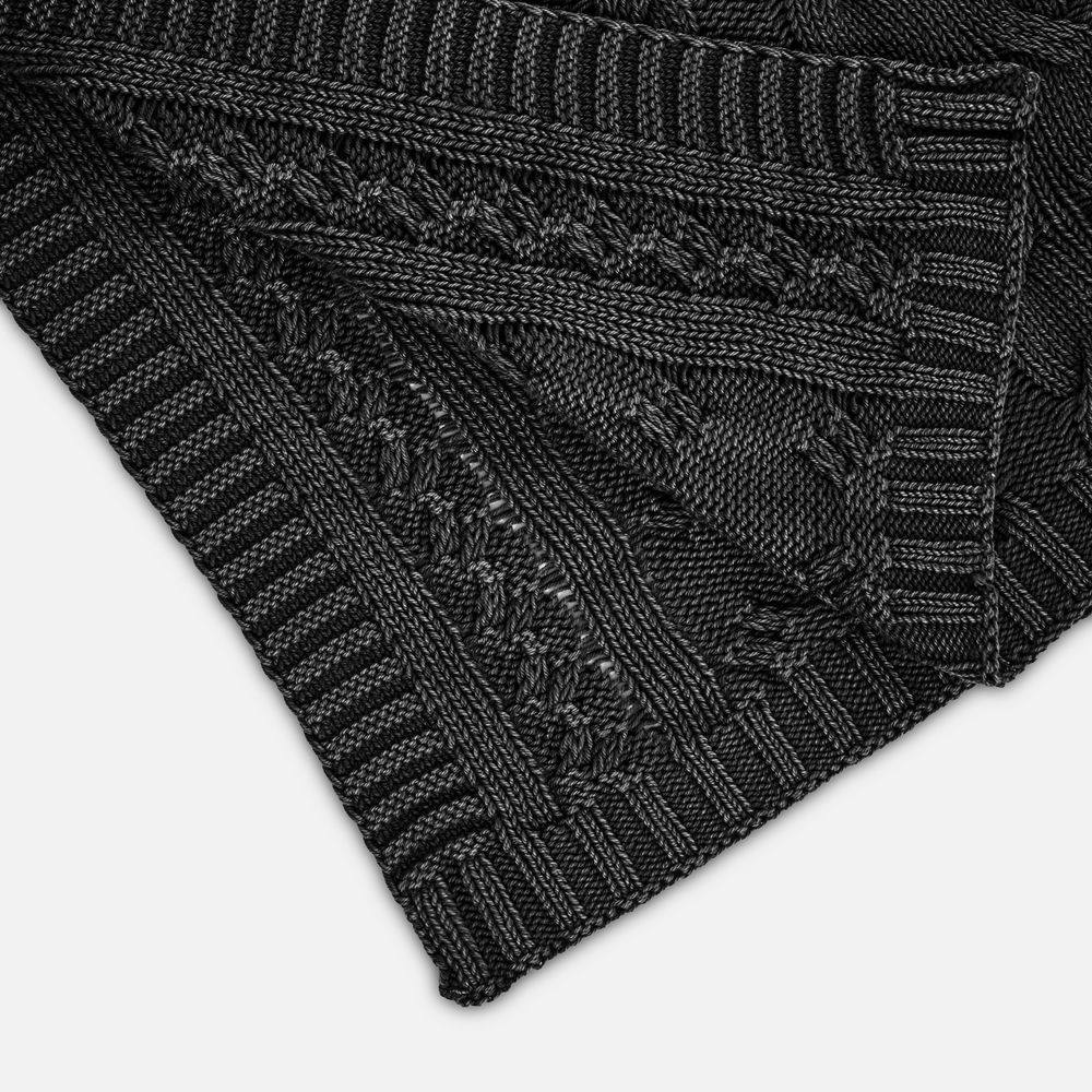 Плед Hygge, темно-серый / Миниатюра WWW (1000)