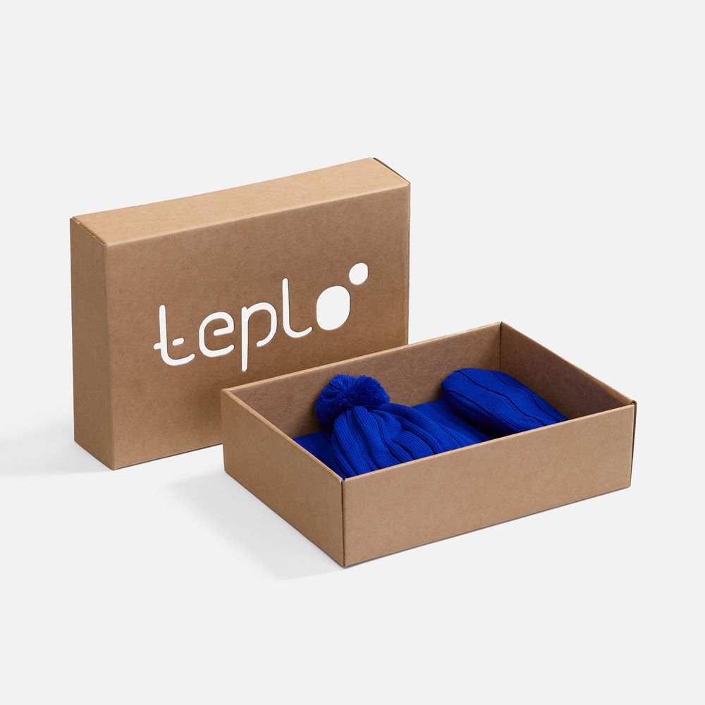 Набор Knit Beat, синий / Миниатюра WWW (1000)