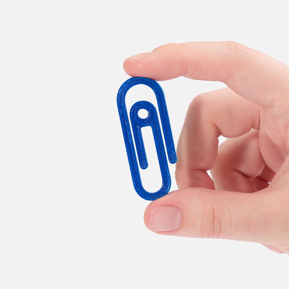 Подвеска Office, 3D-печать на заказ, скрепка / Миниатюра WWW (1000)