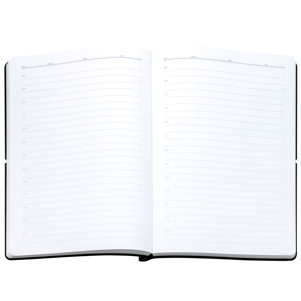 Ежедневник Flexpen Bright, недатированный, черный / Миниатюра WWW (1000)