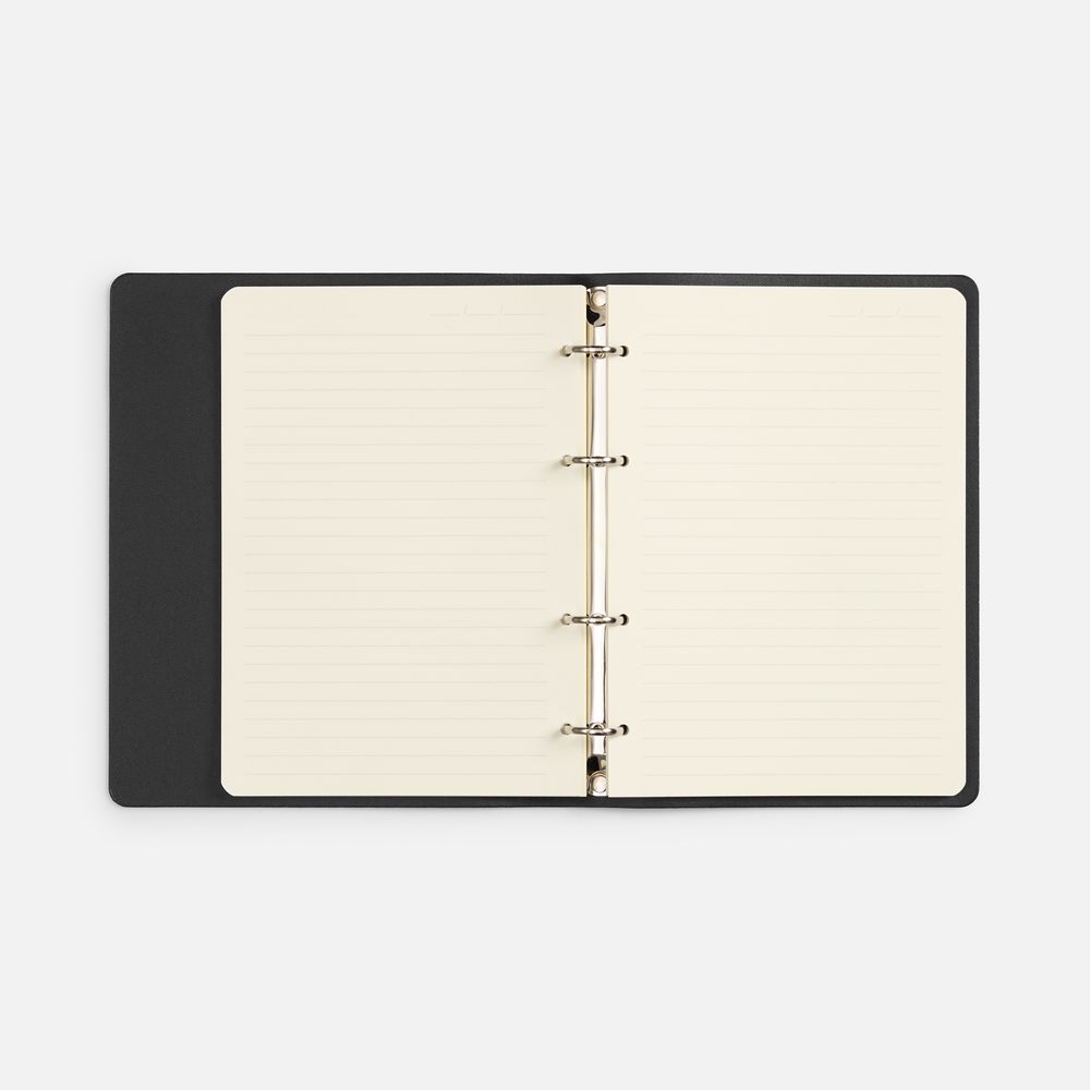 Ежедневник Ringo, недатированный, черный / Миниатюра WWW (1000)