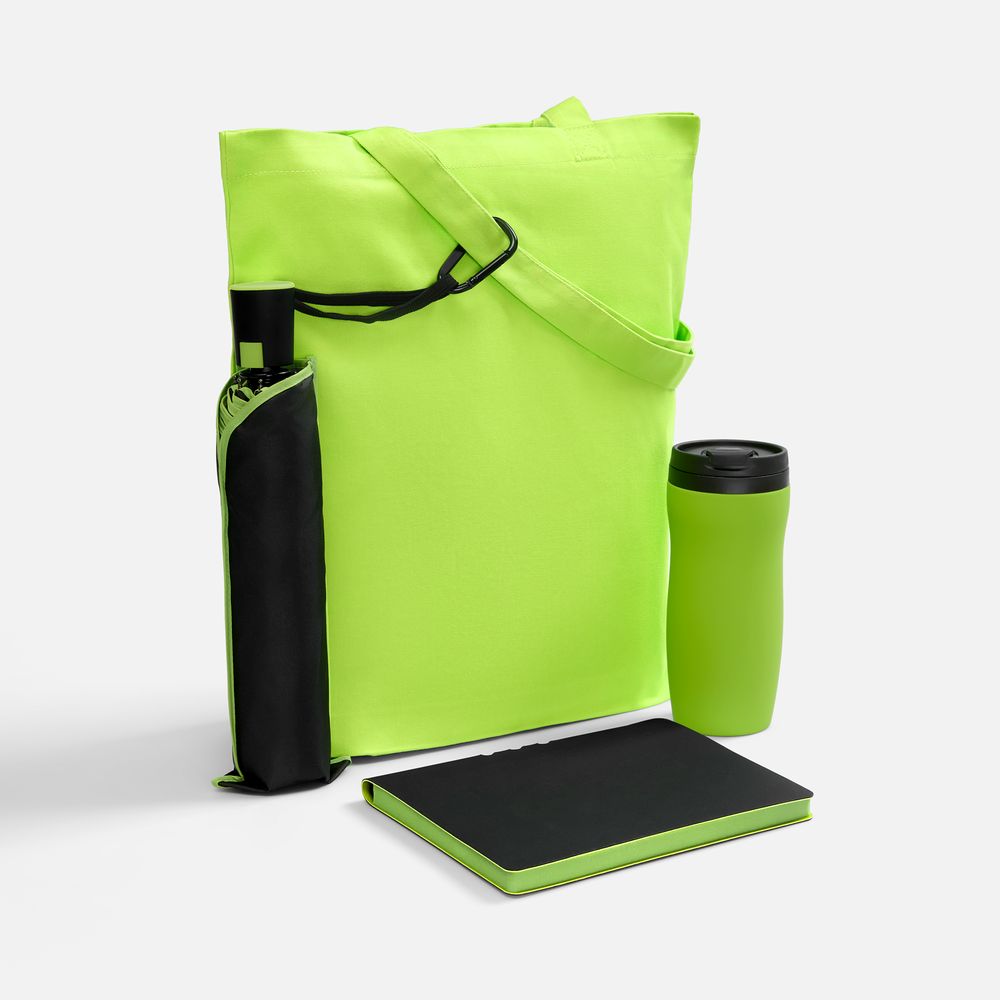 Набор Flexpen Black Walk, черный с зеленым / Миниатюра WWW (1000)