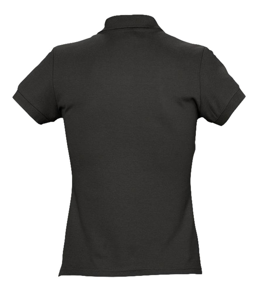 Рубашка поло женская Passion 170, черная / Миниатюра WWW (1000)
