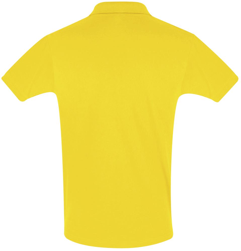 Рубашка поло мужская Perfect Men 180 желтая / Миниатюра WWW (1000)