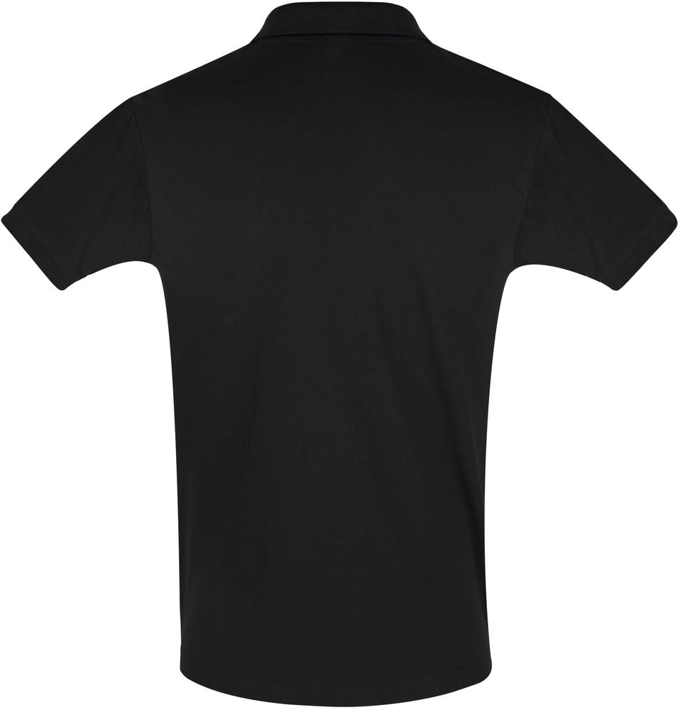Рубашка поло мужская Perfect Men 180 черная / Миниатюра WWW (1000)