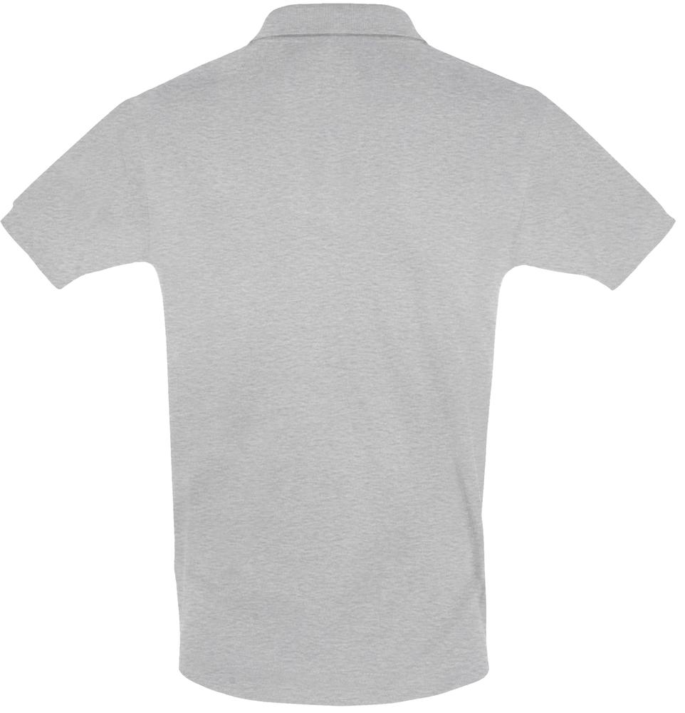 Рубашка поло мужская Perfect Men 180 серый меланж / Миниатюра WWW (1000)