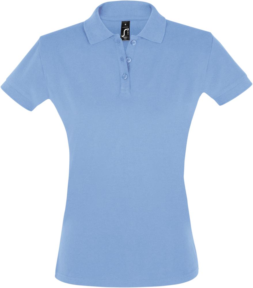 Рубашка поло женская Perfect Women 180 голубая / Миниатюра WWW (1000)