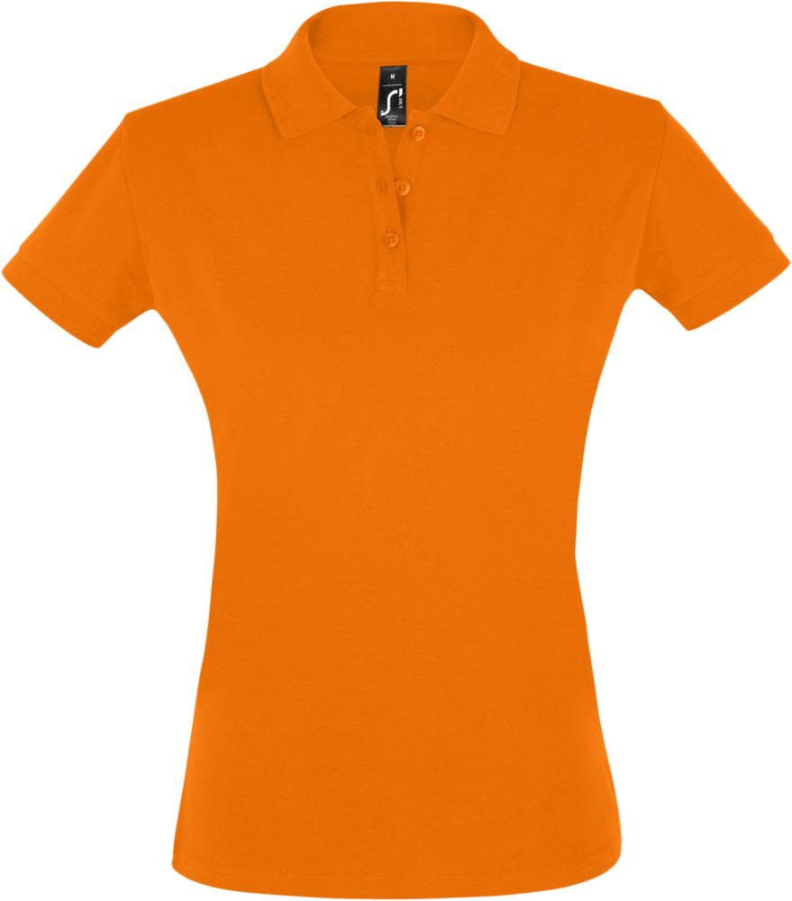 Рубашка поло женская Perfect Women 180 оранжевая / Миниатюра WWW (1000)