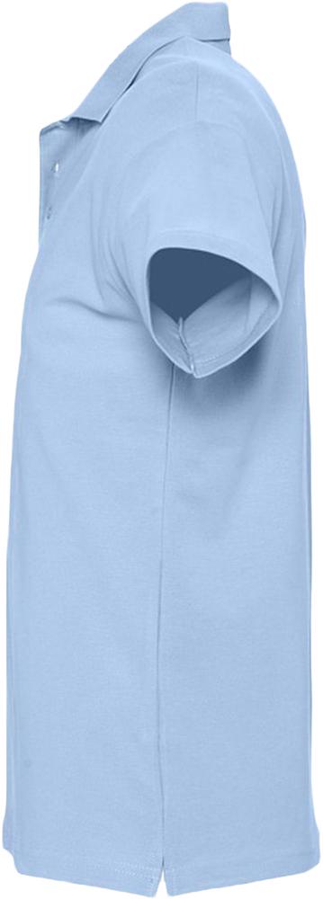 Рубашка поло мужская Spring 210, голубая / Миниатюра WWW (1000)