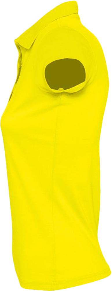 Рубашка поло женская Prescott Women 170, желтая (лимонная) / Миниатюра WWW (1000)