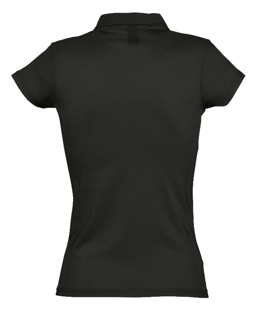 Рубашка поло женская Prescott Women 170, черная / Миниатюра WWW (1000)