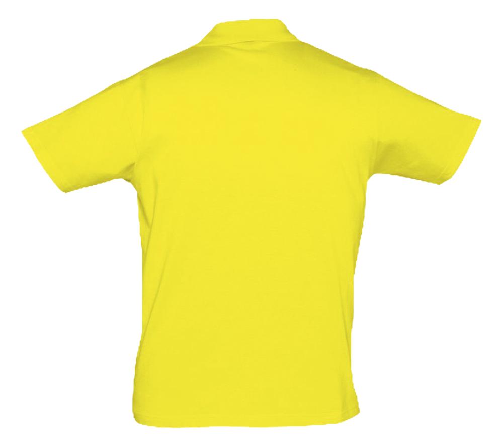 Рубашка поло мужская Prescott Men 170, желтая (лимонная) / Миниатюра WWW (1000)