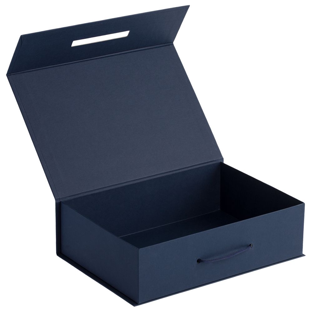 Коробка Case, подарочная, синяя / Миниатюра WWW (1000)