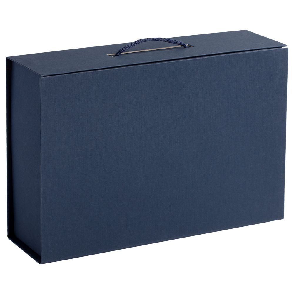 Коробка Case, подарочная, синяя / Миниатюра WWW (1000)